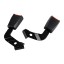 Fiat OE Комплект пряжок ременів безпеки Fiat 182246580 OE
