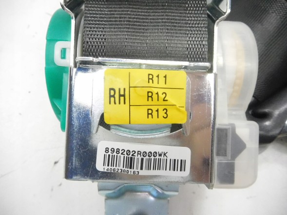 Hyundai OE 898202R000WK РЕМІНЬ БЕЗПЕКИ ЗАДНІЙ ПРАВИЙ HYUNDAI I30 89820 2R000WK