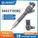 NANT High Quality Diesel Fuel Injector Engine Assembly Injection Valves with Strict Pre-Shipment Testing 0445110382