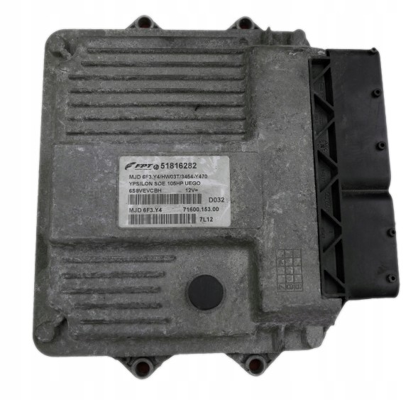 Magneti 51816282 MJD6F3Y4 БЛОК КЕРУВАННЯ LANCIA YPSILON 51816282 MJD6F3.Y4