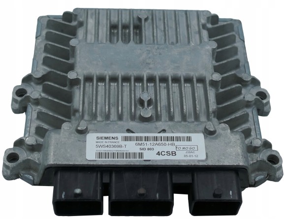 Ford OE 5WS40369BT 6M5112A650HB БЛОК КЕРУВАННЯ ДВИГУНА FORD 5WS40369B-T 6M51-12A650-HB 4CSB