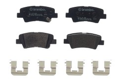P30094 BREMBO Комплект гальмівних колодок з 4 шт дисків