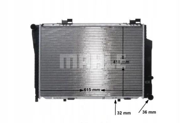 Mahle CR 270 000S Охолоджувач води cr 270 000s mahle мерседес