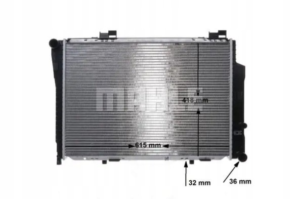 Mahle CR 270 000S Охолоджувач води cr 270 000s mahle мерседес
