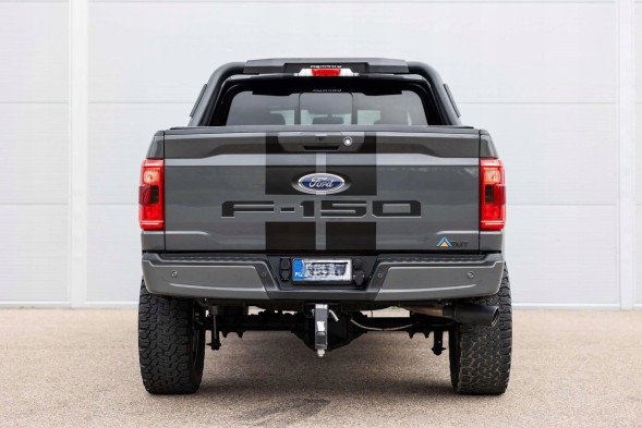 Timbernet B02_F150 Кронштейн для труб каркасу кузова Timbernet чорний 70 мм для Ford F-150