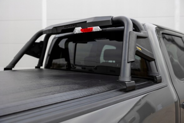 Timbernet B02_F150 Кронштейн для труб каркасу кузова Timbernet чорний 70 мм для Ford F-150