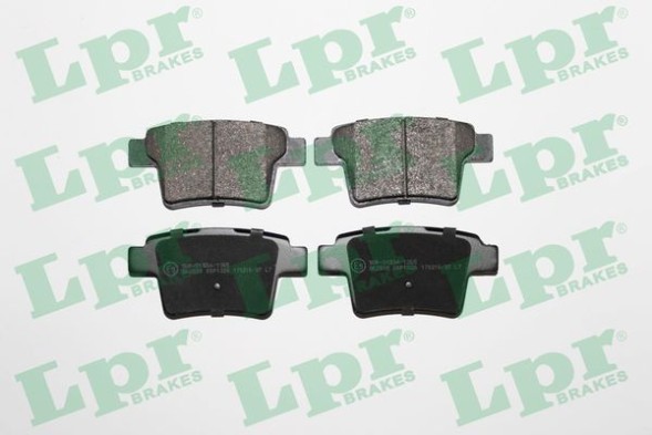 05P1326 LPR Комплект гальмівних колодок з 4 шт дисків