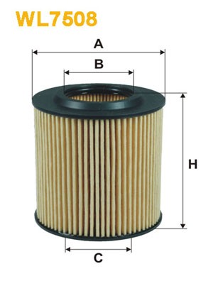 WL7508 WIX FILTERS Фільтр оливи