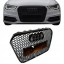 Китай Grill Plaster Miodu Audi A6 C7 2011-2014 Przedlift Чорна глянцева решітка радіатора "стільники" для Audi A6 C7 2011-2014