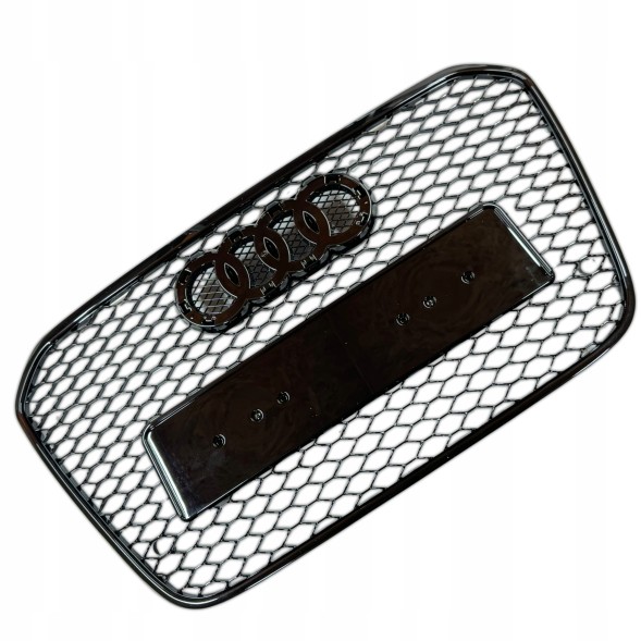 Китай Grill Plaster Miodu Audi A6 C7 2011-2014 Przedlift Чорна глянцева решітка радіатора "стільники" для Audi A6 C7 2011-2014