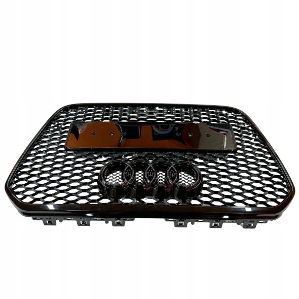Китай Grill Plaster Miodu Audi A6 C7 2011-2014 Przedlift Чорна глянцева решітка радіатора "стільники" для Audi A6 C7 2011-2014