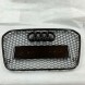 Китай Grill Plaster Miodu Audi A6 C7 2011-2014 Przedlift Чорна глянцева решітка радіатора "стільники" для Audi A6 C7 2011-2014