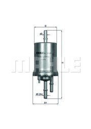 KL156 3 MAHLE ORIGINAL Фільтр палива