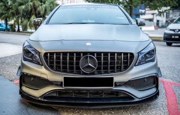 Automaniac A11703.4 РЕШІТКА MERCEDES C117 CLA 13-19 ЧОРНА PANAMERICANA AMG