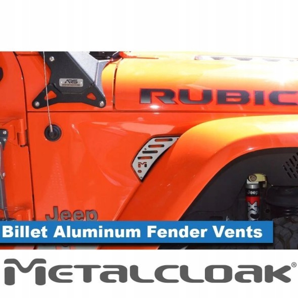 Китай 6965 Вхідні отвори для передніх колісних арок Jeep Wrangler JL JLU Gladiator JT Metalcloak