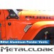 Китай 6965 Вхідні отвори для передніх колісних арок Jeep Wrangler JL JLU Gladiator JT Metalcloak