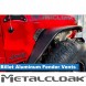 Китай 6965 Вхідні отвори для передніх колісних арок Jeep Wrangler JL JLU Gladiator JT Metalcloak