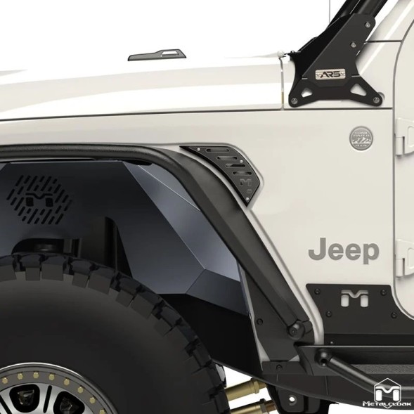 Китай 6965 Вхідні отвори для передніх колісних арок Jeep Wrangler JL JLU Gladiator JT Metalcloak