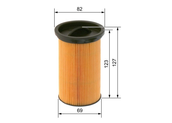 1457431708 BOSCH Фільтр паливний