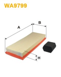 WA9799 WIX FILTERS Фільтр повітряний