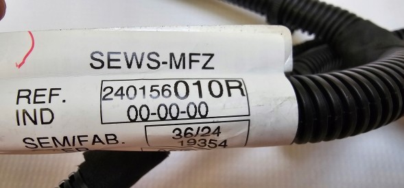 Renault OE 240156010R RENAULT OE ORG НОВА ОРИГІНАЛЬНА ПРОВОДКА БАМПЕРА RENAULT / DACIA - 11 PIN (контактів), 240156010R