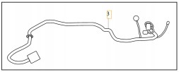 Volvo OE 50754 VOLVO S60 III додатковий джгут фаркопа 3
