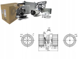 Nissens NIS87114/RS7 Nissens вентилятор повітродувки nis, 87114