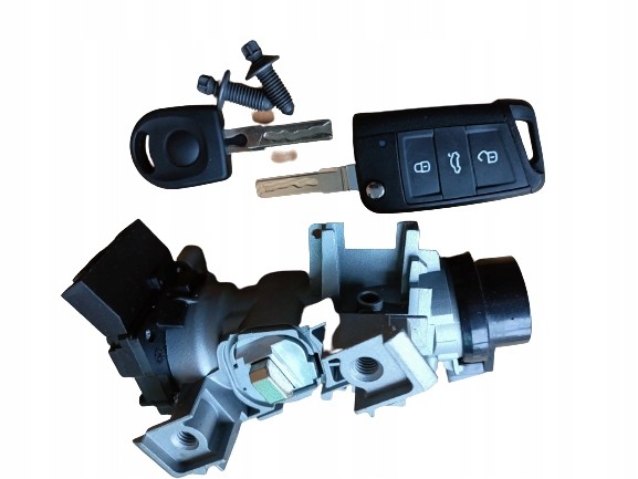 Polcar VW 1K0 905 865B НОВИЙ KPL КЛЮЧ ЗАПАЛЮВАННЯ ДИСТАНЦІЙНЕ КЕРУВАННЯ VW UP POLO 6R 09-