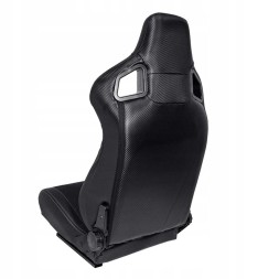 Autostyle 8714767620587 Автомобільне крісло AutoStyle RK SS 73LBS чорна екошкіра з блискавками
