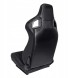 Autostyle 8714767620587 Автомобільне крісло AutoStyle RK SS 73LBS чорна екошкіра з блискавками