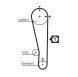 5283XS GATES Пас ГРМ