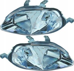 Depo 33101ST3G11 33151ST3G11 ФАРИ ЛАМПИ HONDA CIVIC VI KPL L+P