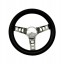 Китай 2730 Руль триспицевий чорний 25,4см VW Beetle