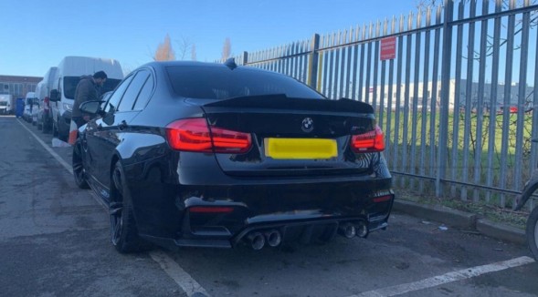 Китай 40457740524 КАРБОНОВИЙ СПОЙЛЕР PSM BMW M3 F80 F30