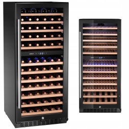 Китай WEW-SC-HP-1030807 Винна шафа-холодильник ARKTIC 2-зонна на 124 пляшки 265 л CE
