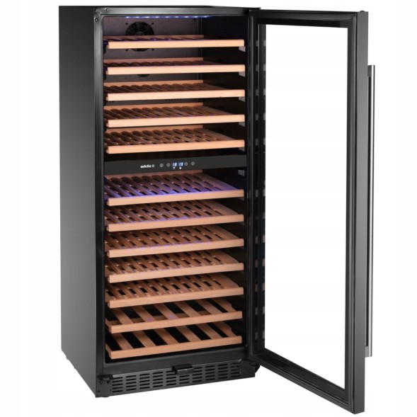 Китай WEW-SC-HP-1030807 Винна шафа-холодильник ARKTIC 2-зонна на 124 пляшки 265 л CE