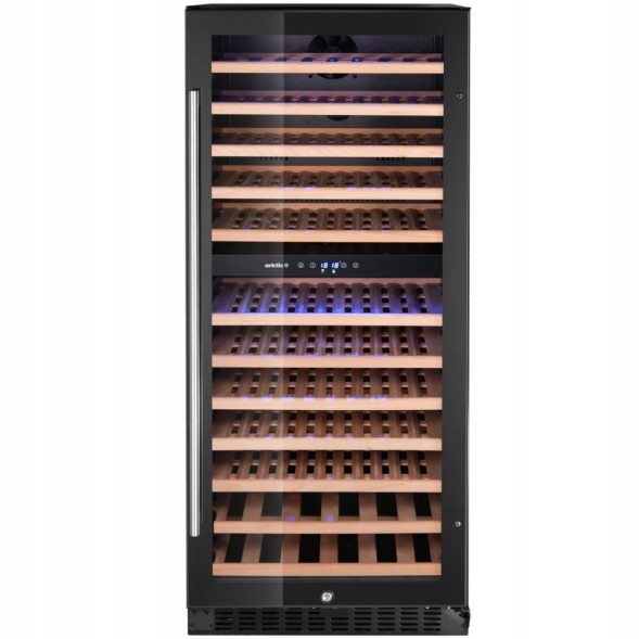 Китай WEW-SC-HP-1030807 Винна шафа-холодильник ARKTIC 2-зонна на 124 пляшки 265 л CE