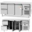 Китай WEW-SC-HP-1023949 Холодильний стіл Royal Catering 2 камери 417л -2 до -10°C 275Вт для закладів харчування
