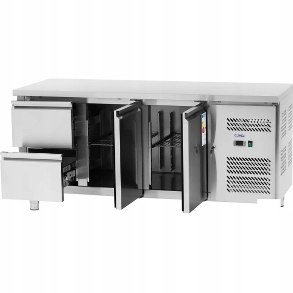 Китай WEW-SC-HP-1023949 Холодильний стіл Royal Catering 2 камери 417л -2 до -10°C 275Вт для закладів харчування