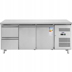Китай WEW-SC-HP-1023949 Холодильний стіл Royal Catering 2 камери 417л -2 до -10°C 275Вт для закладів харчування