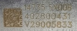 Nissan OE 147105X00C NISSAN КЛАПАН ЕГР + ОХОЛОДЖУВАЧ ВИХЛОПНИХ ГАЗІВ NISSAN 2.5 DCI - 147105Х00С