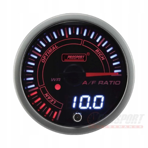 PROSPORT 216JDMAFR-R Індикатор співвідношення повітря/паливо Prosport JDM 52 мм