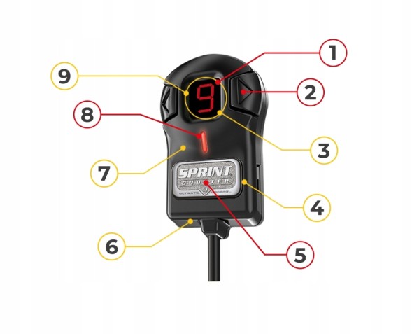 Sprintbooster ТЮНІНГ ПЕДАЛЬ ГАЗУ SPRINTBOOSTER RSBJ501 SUBARU