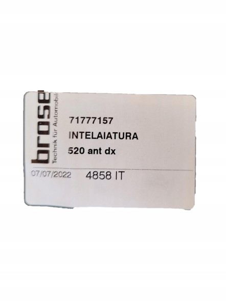 Fiat OE 71777157 MOPAR Механізм склопідйомника двері JEEP RENEGADE 71777157