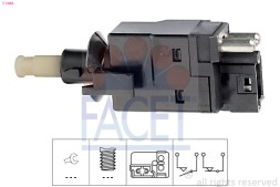 7 1088 FACET Вимикач стоп сигналу