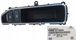 Hyundai OE MS-93600D71004X HYUNDAI TUCSON ПЕРЕМИКАЧ СТОЯНКОВОГО ГАЛЬМА OE 93600D71004X