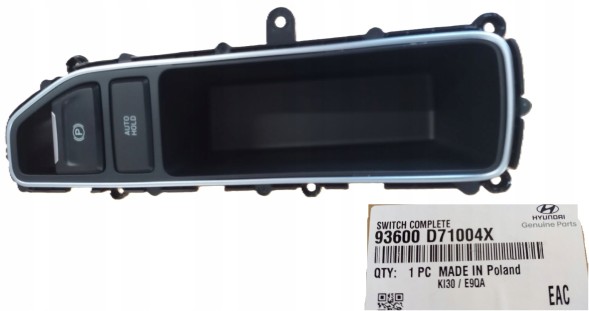 Hyundai OE MS-93600D71004X HYUNDAI TUCSON ПЕРЕМИКАЧ СТОЯНКОВОГО ГАЛЬМА OE 93600D71004X