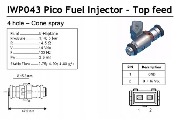 MAGNETI MARELLI 214310004310 Інжектор magneti marelli 214310004310