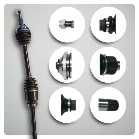 BRV  Піввісь права ford c-max ii 1.5 ecoboost 1.6 ecoboost manual нова