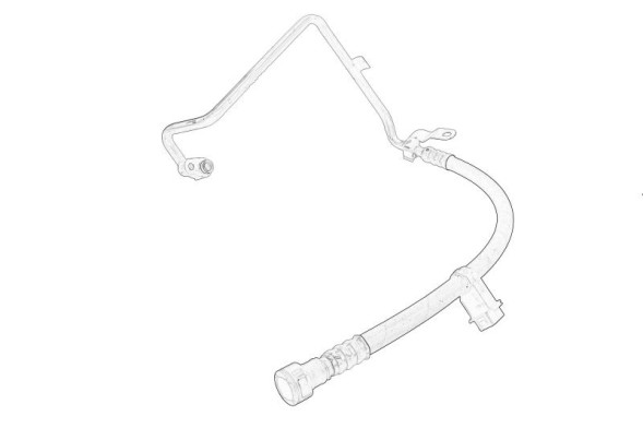 V-maxzone Part VIC-364834 Високонапірний шланг кондиціонера для FIAT GRANDE PUNTO 1.2-1.4LPG